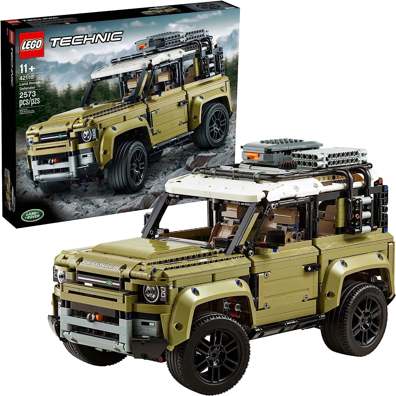 New Land Rover Defender Ends Up On A Tow Truck In Lego Form