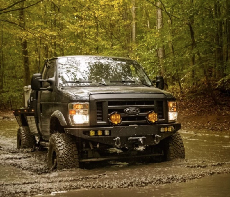 UJoint Offroad, Chris Steuber, 4x4 E-Series, Vruck, Offroad Ford Vans