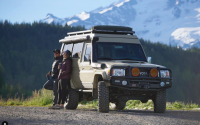Overland the Americas, Land Cruiser Troopy, South America